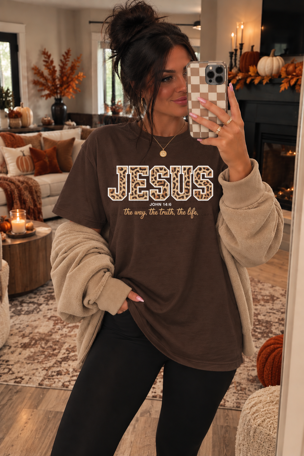 JESUS THE WAY-DTF TRANSFER