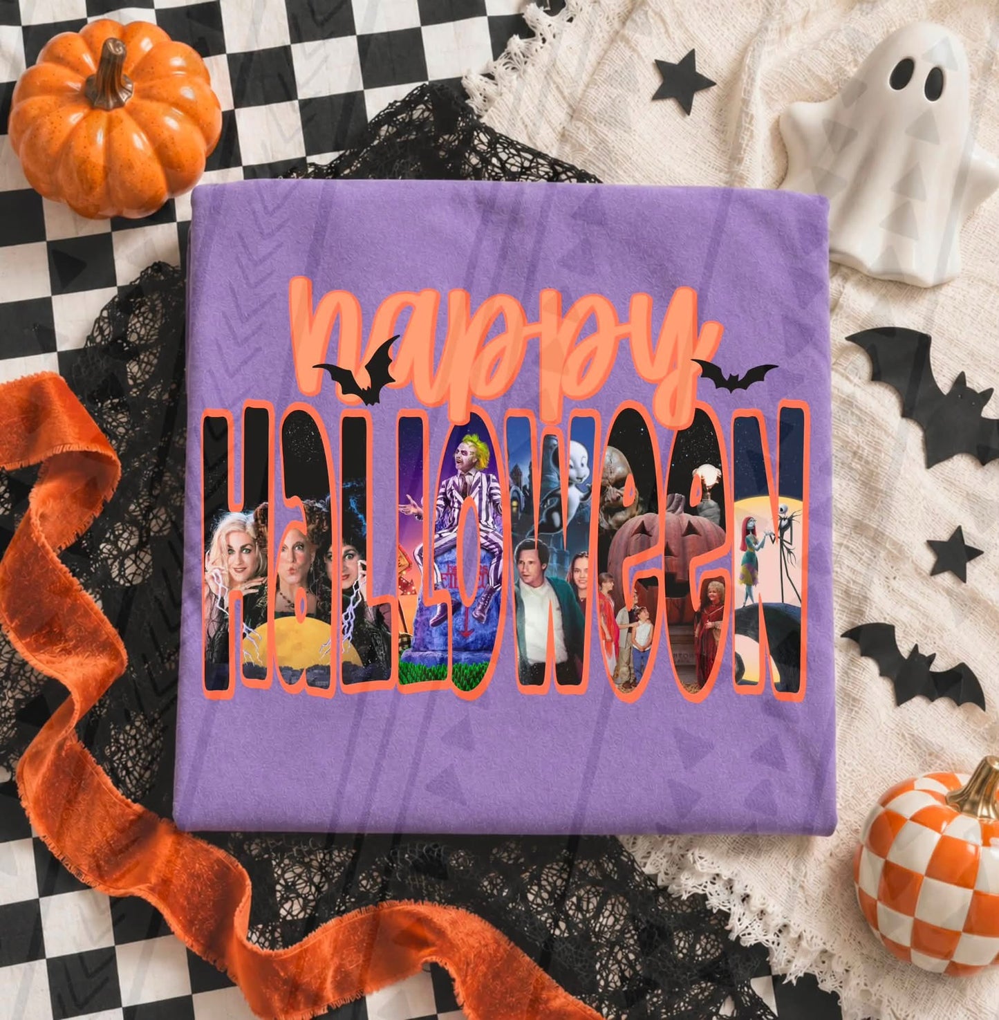 HAPPY HALLOWEEN- DTF TRANSFER