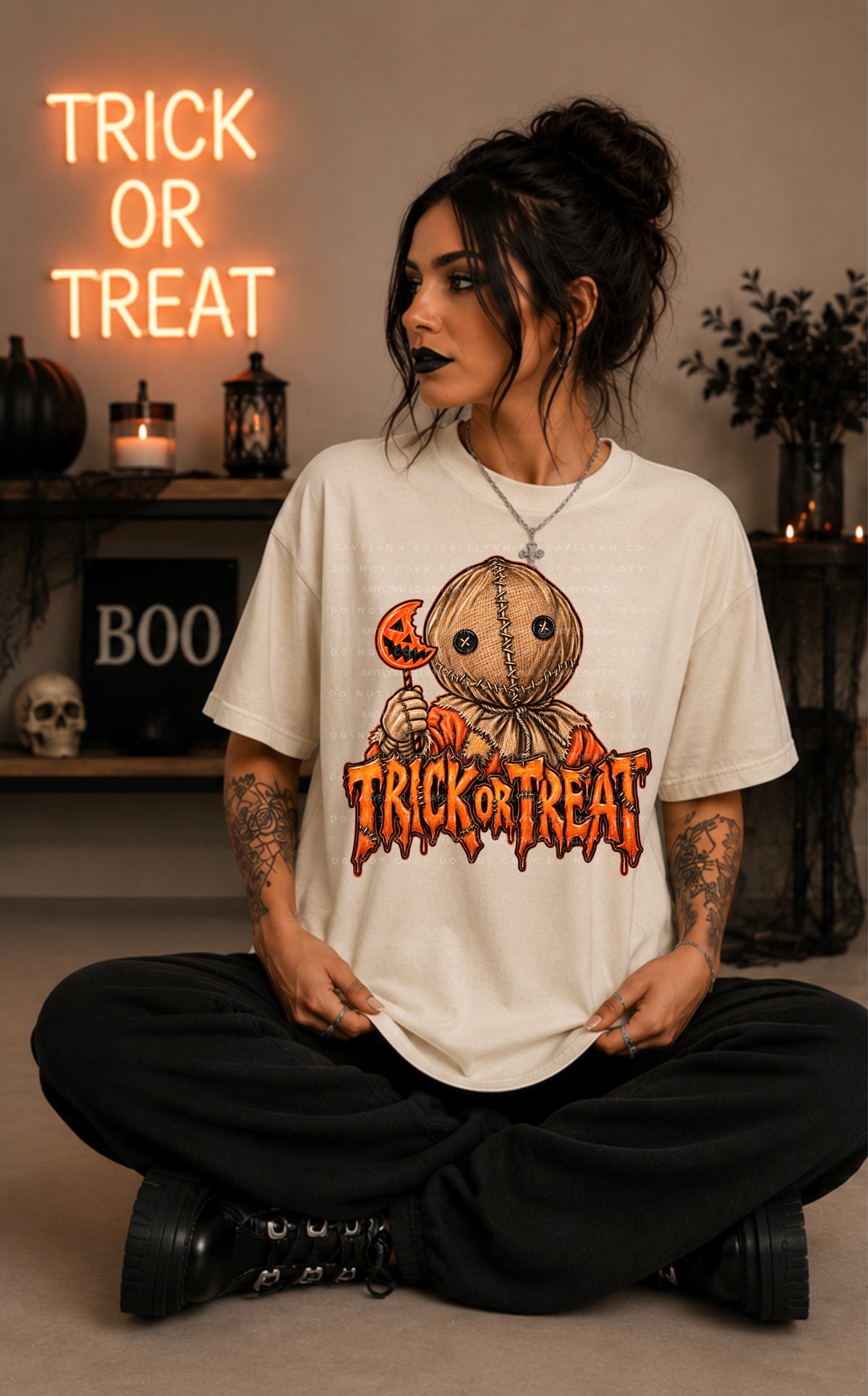TRICK OR TREAT -DTF TRANSFER