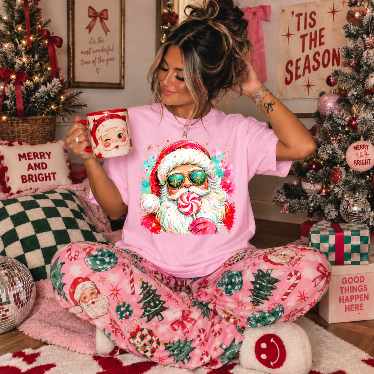 CUTE SANTA-DTF TRANSFER