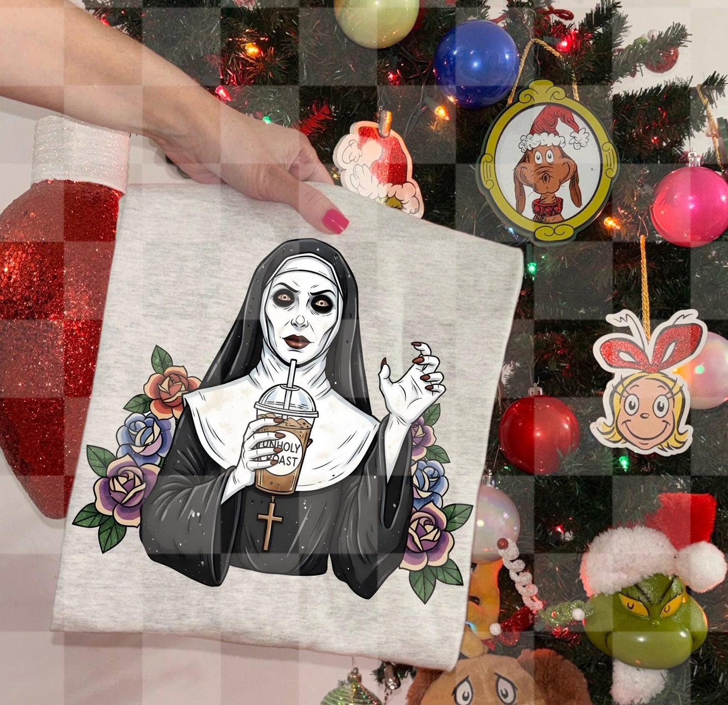NUN COLD BREW- DTF TRANSFER