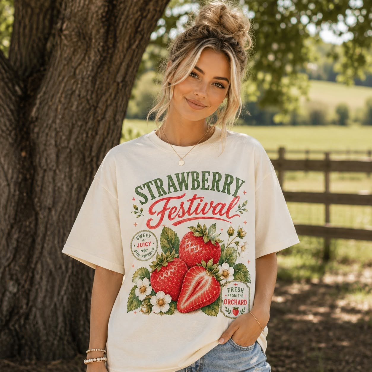STRAWBERRY FESTIVAL- DTF TRANSFER
