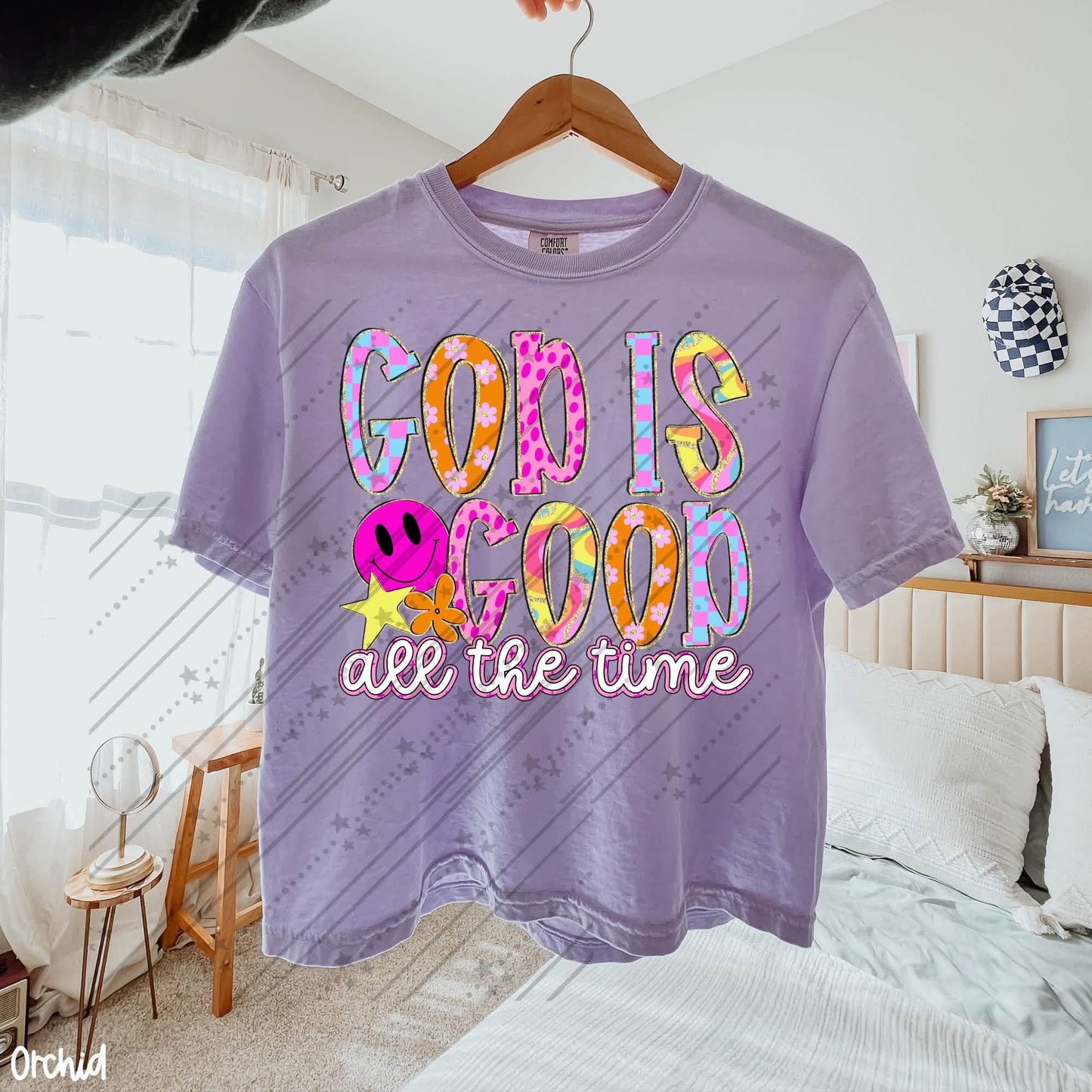 GOD IS GOOD- DTF TRANSFER