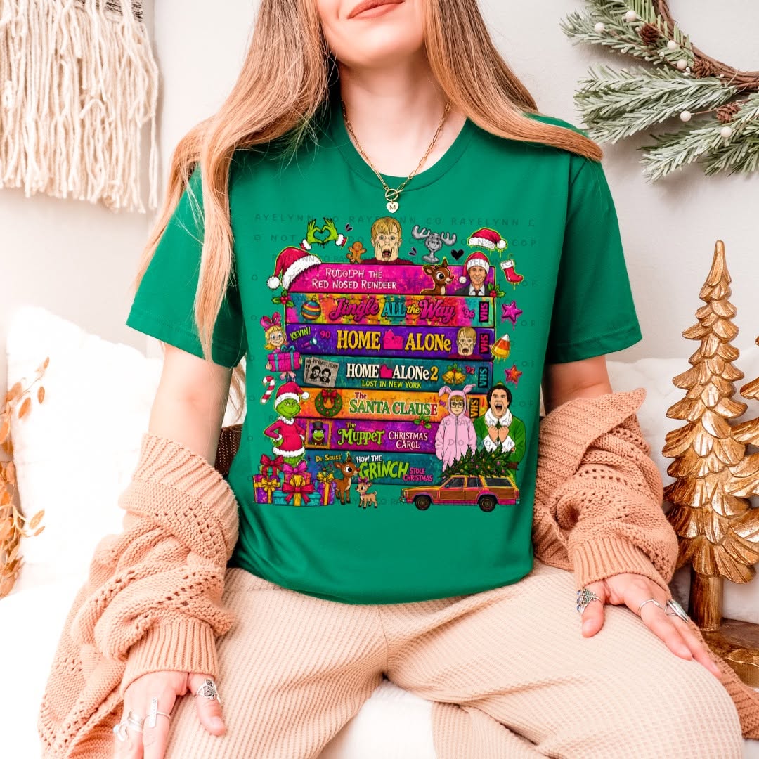 XMAS TAPE- DTF TRANSFER