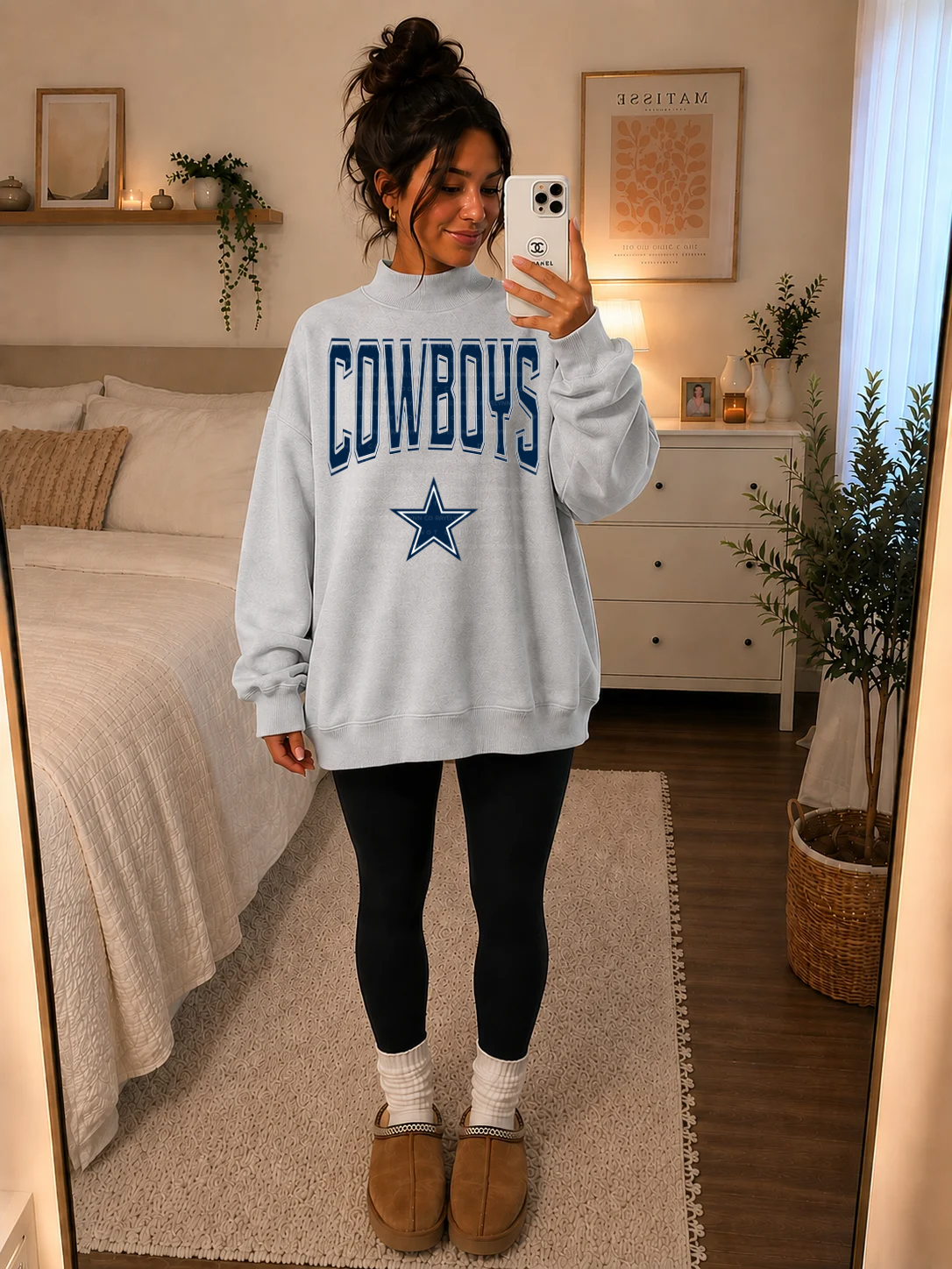 COWBOYS OUTLINE-DTF TRANSFER