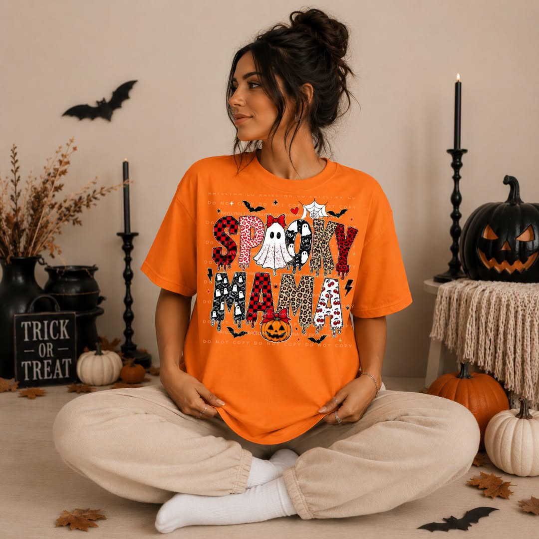 SPOOKY MAMA- DTF TRANSFER