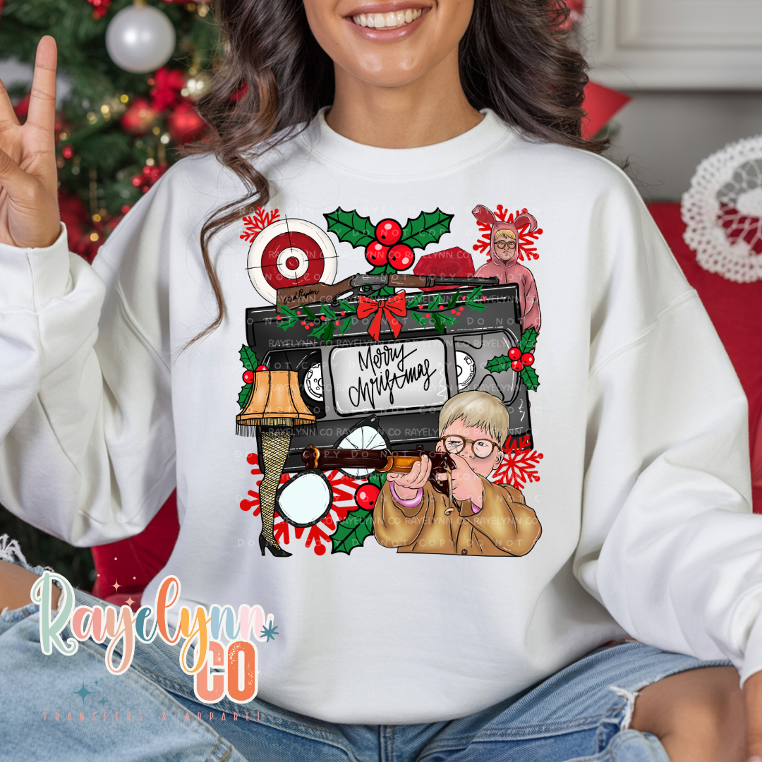 ALONE CHRISTMAS- DTF TRANSFER