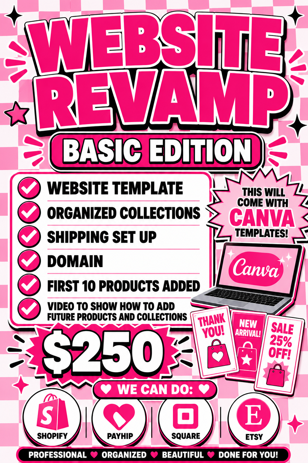 WEBSITE REVAMP- BASIC EDITION
