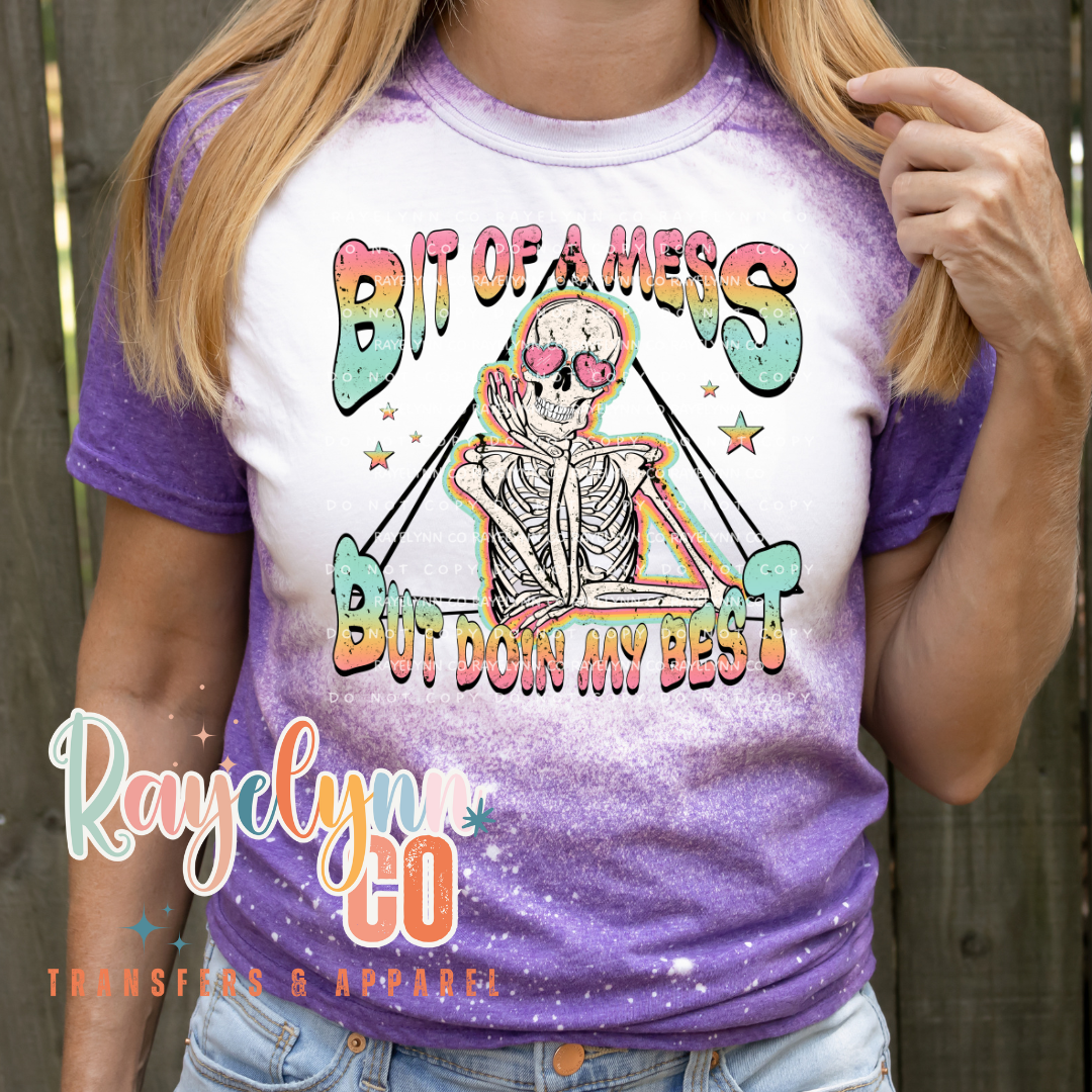 BIT OF A MESS- DTF TRANSFER