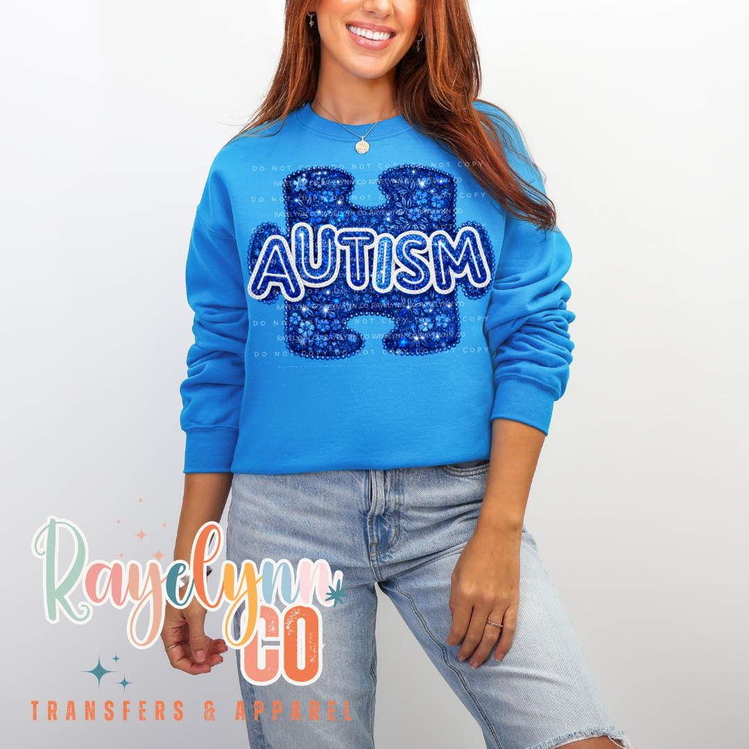 BLUE AUTISM- DTF TRANSFER