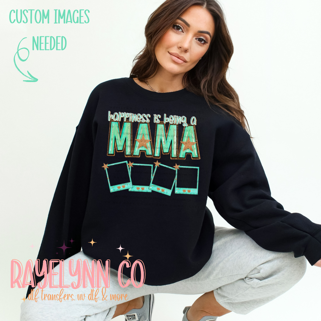 BLUE HAPPINESS (CUSTOM)- DTF