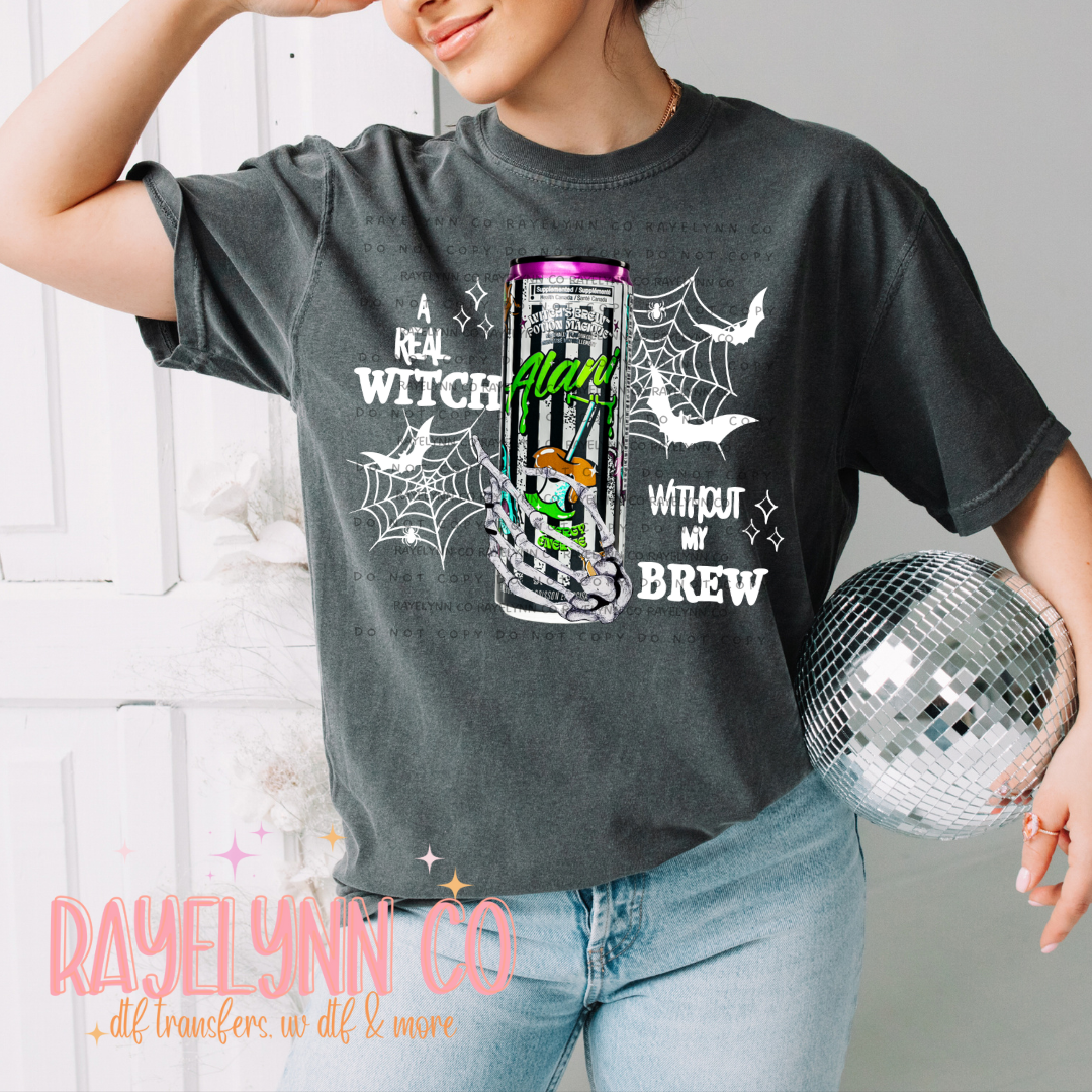 BREW WHITE- DTF