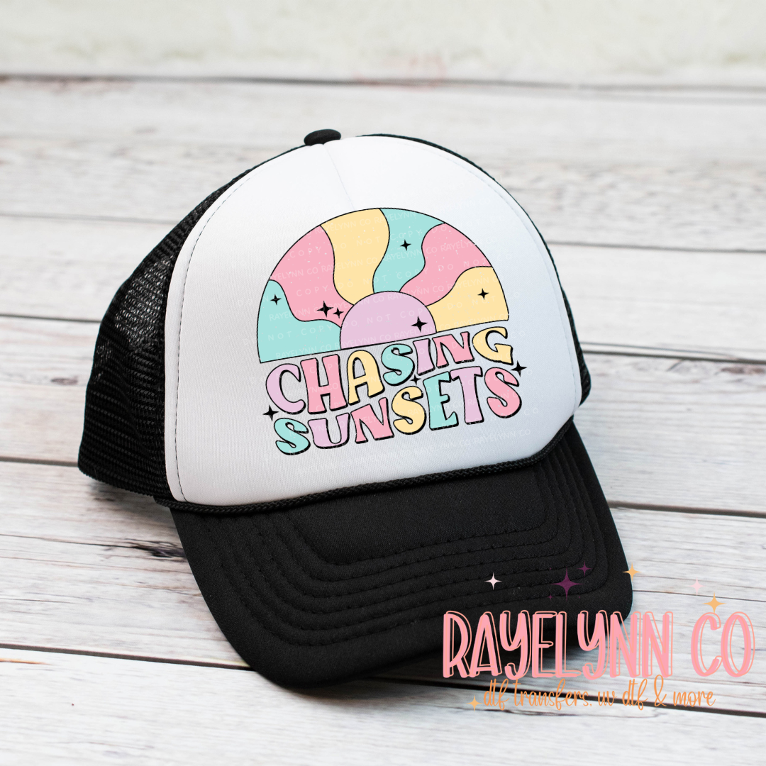 CHASING SUNSETS- DTF