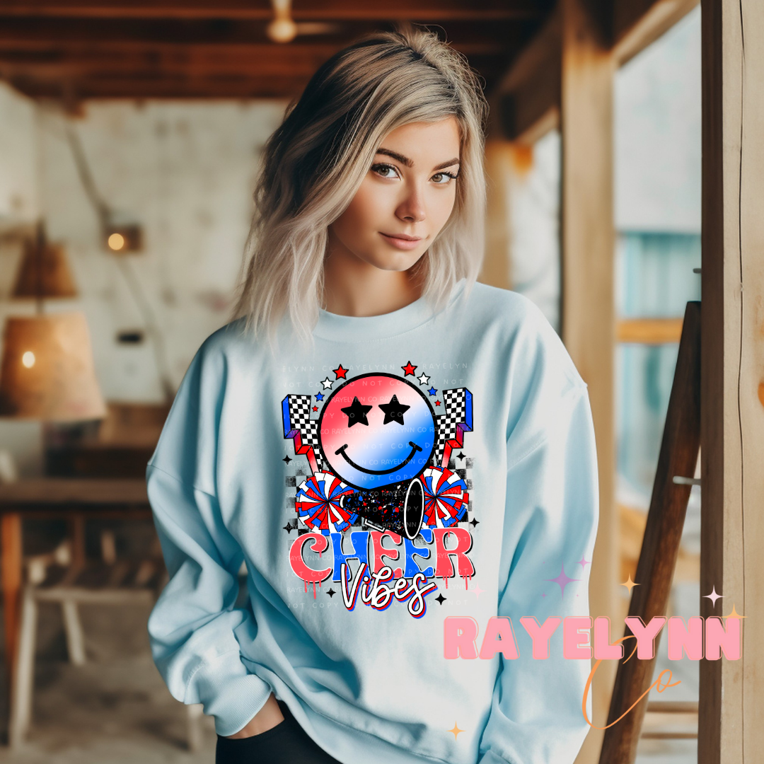 CHEER VIBES (ADULT)- DTF