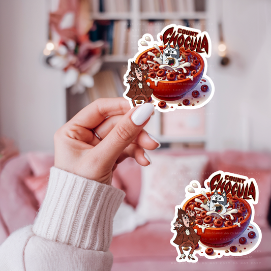 CHOCULA- DYE CUT STICKER