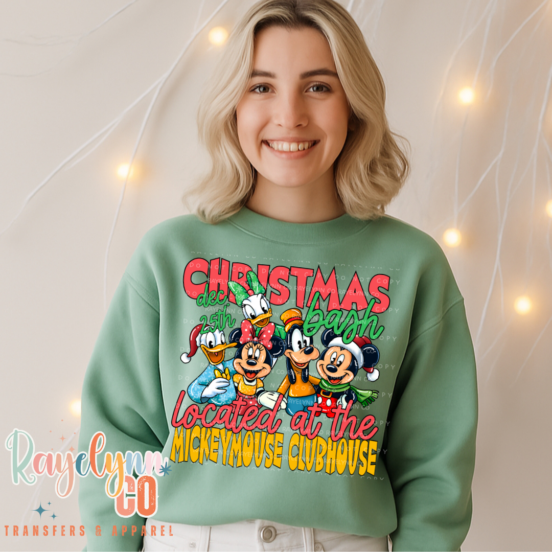 CHRISTMAS BASH- DTF TRANSFER