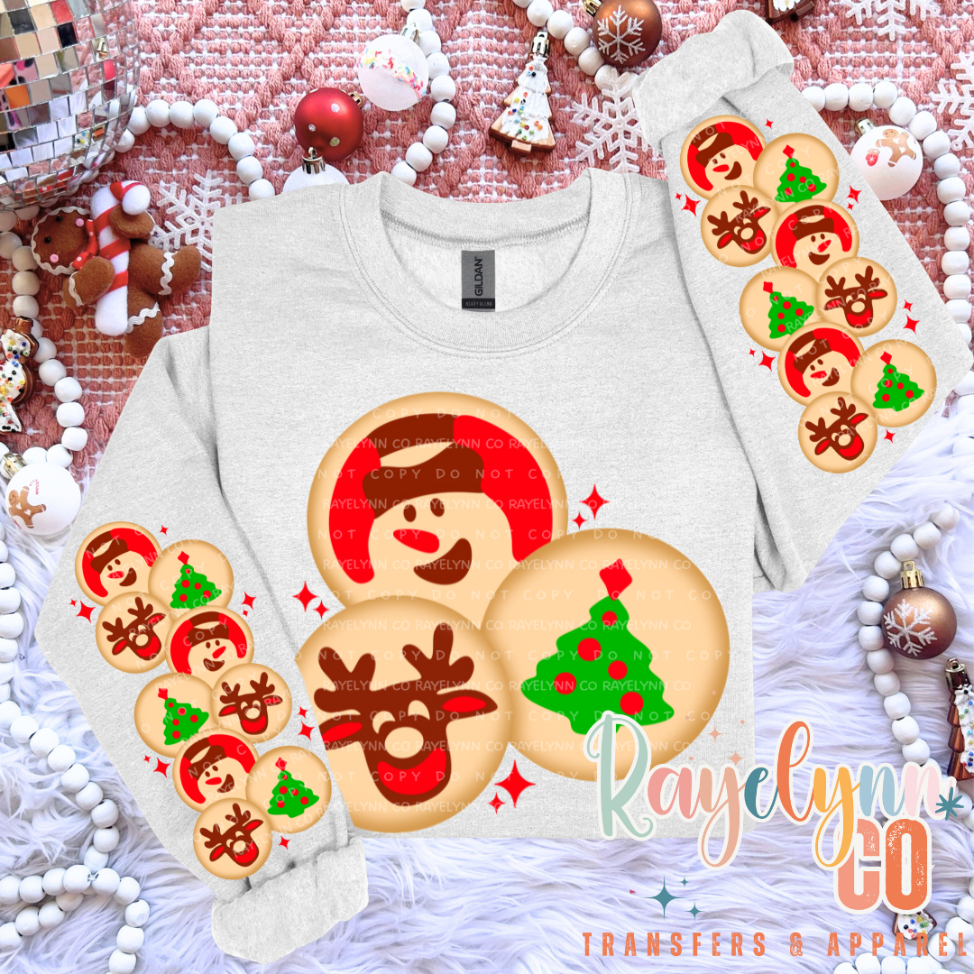 COOKIE (BUNDLE W/2 SLEEVES)- DTF TRANSFER