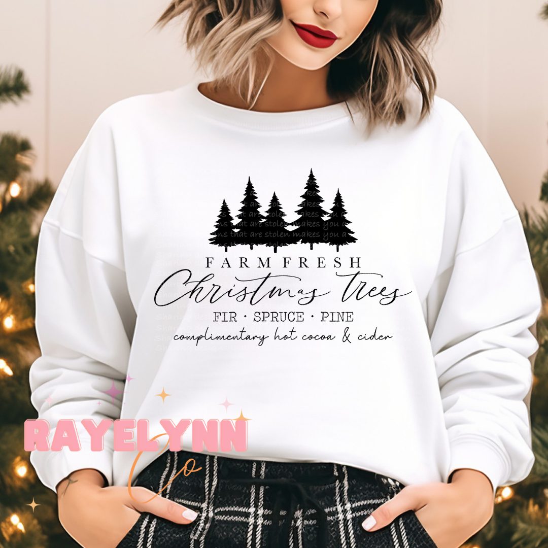 CHRISTMAS TREES- DTF