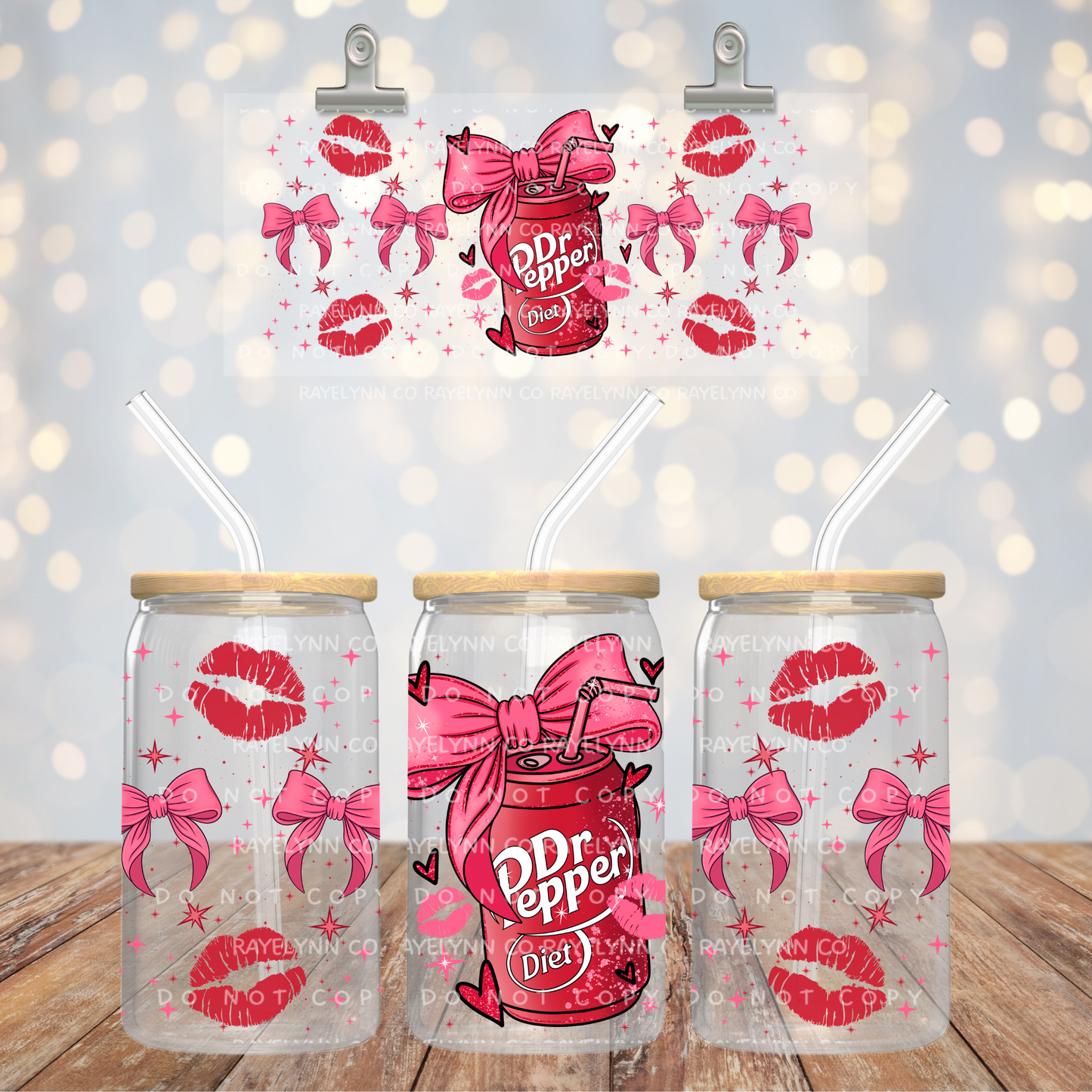 DIET DR PEP- UV DTF WRAP