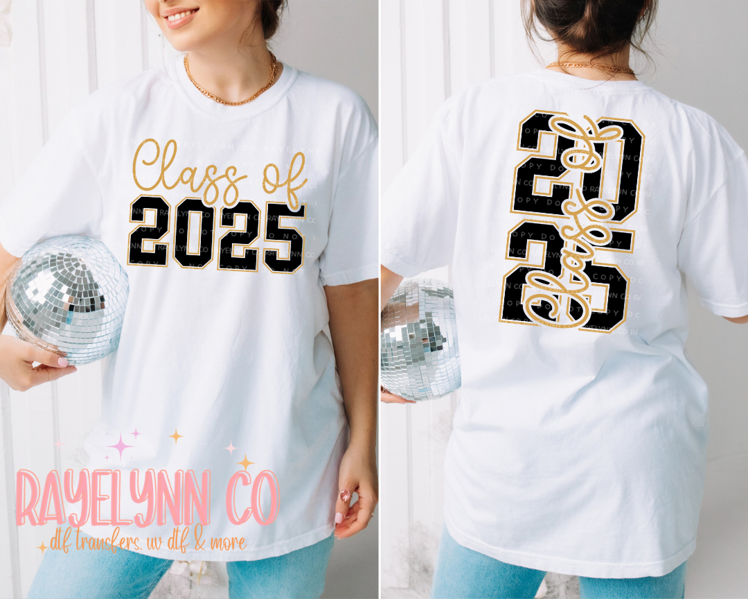 SENIOR 2025 GOLD (BUNDLE) - DTF