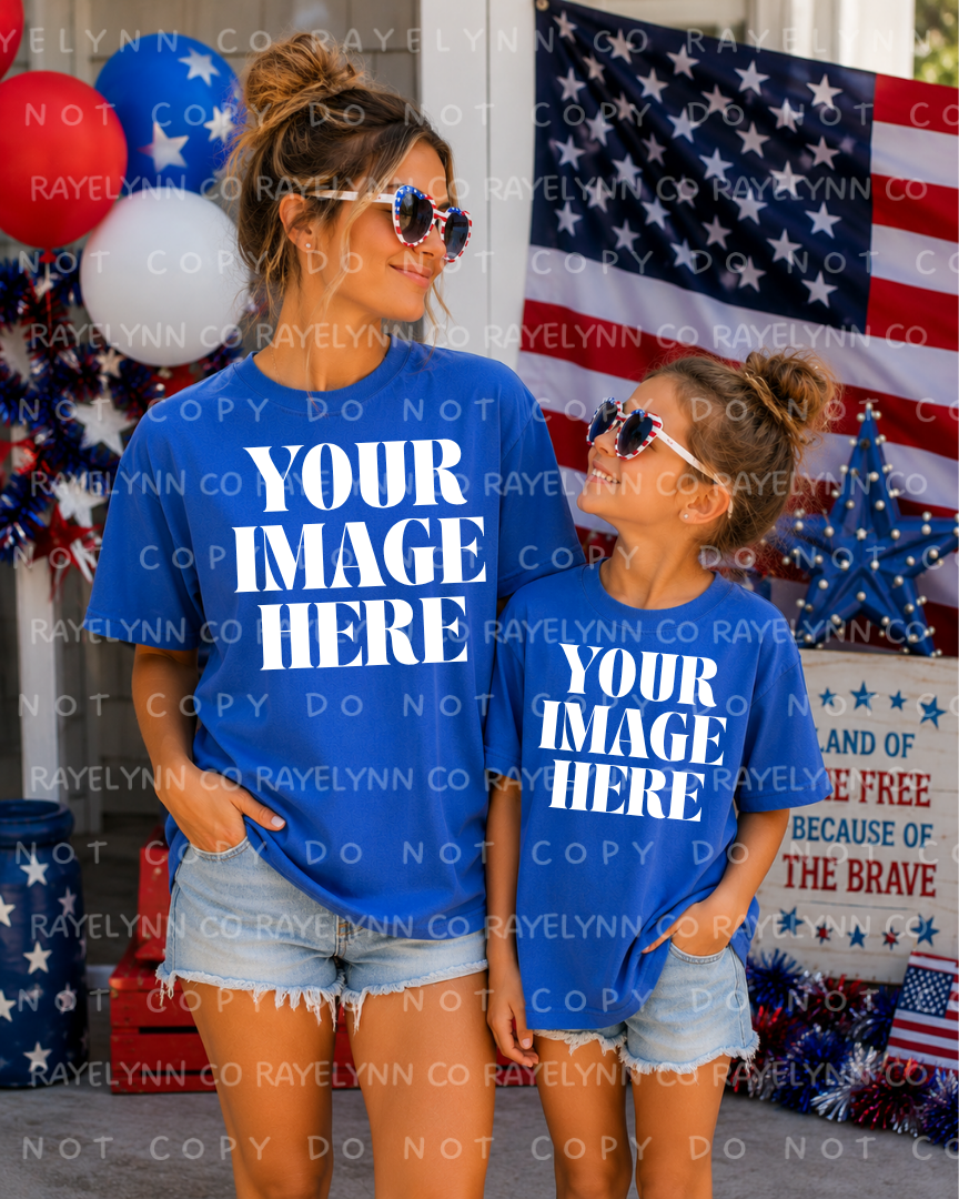 COMFORT COLOR BLUE BLANK MOCK UP- DIGITAL DOWNLOAD