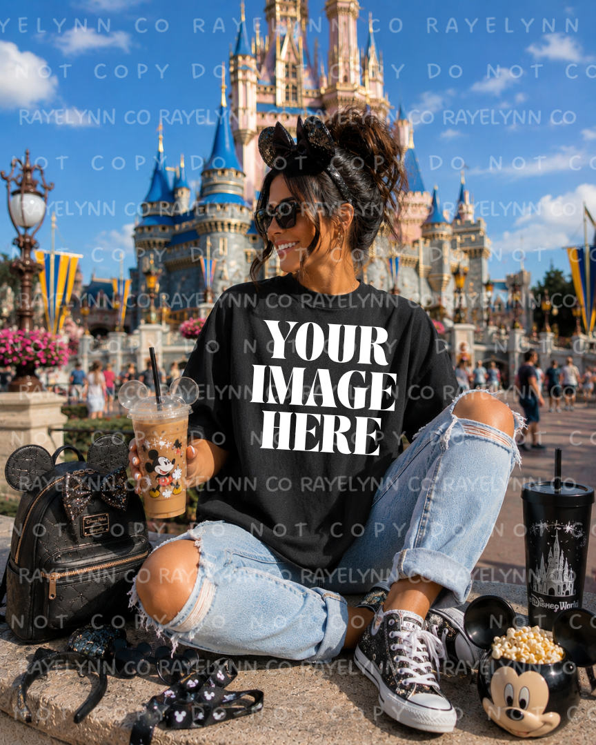 COMFORT COLOR BLACK BLANK MOCK UP- DIGITAL DOWNLOAD