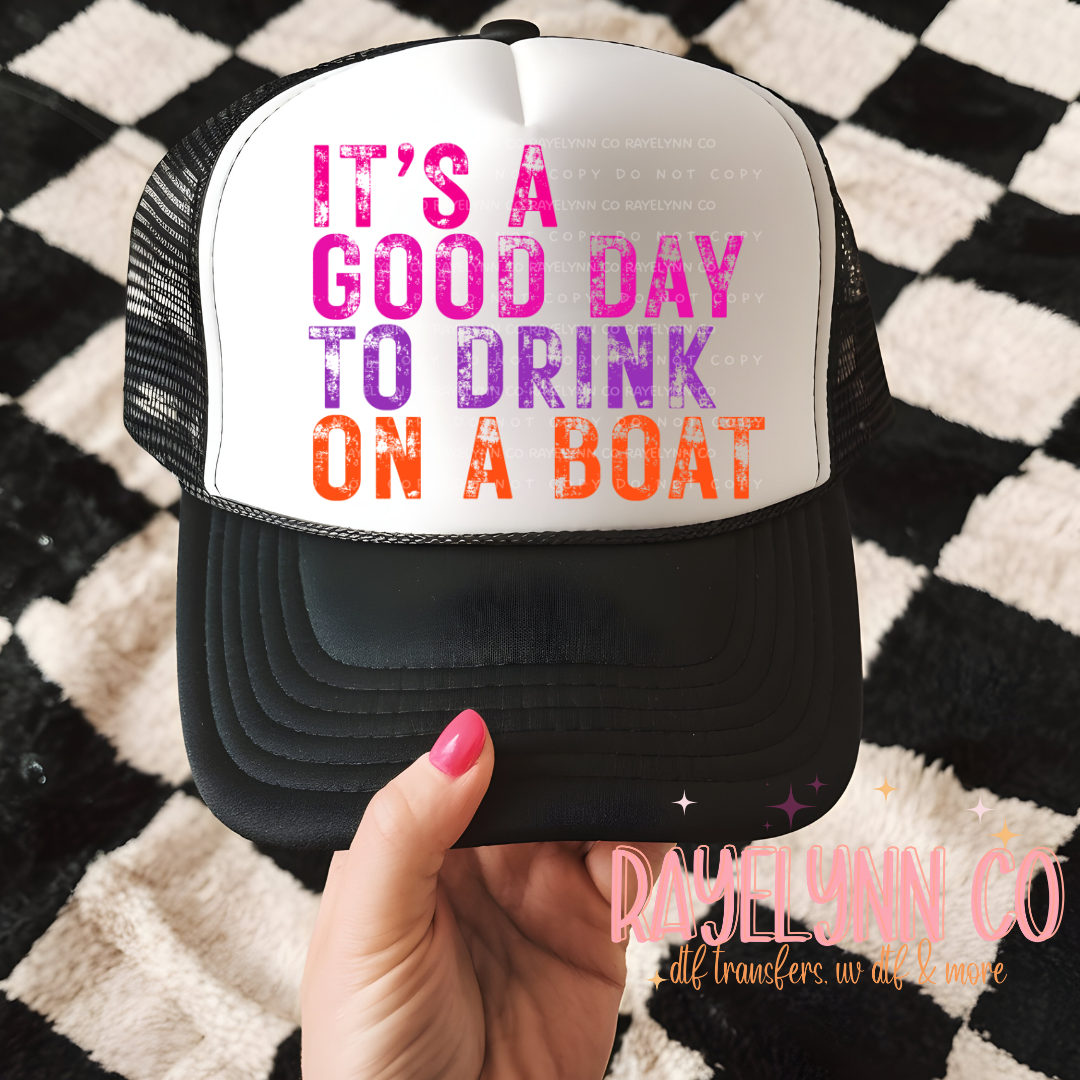 DRUNK ON A BOAT- DTF