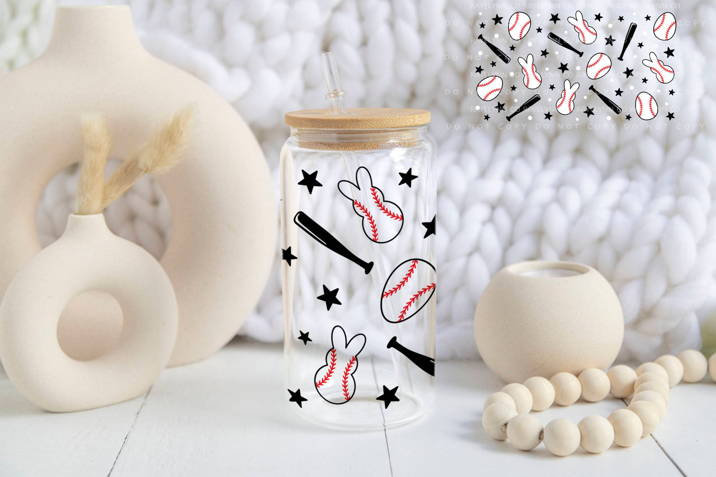 EASTER BALL- UV DTF WRAP