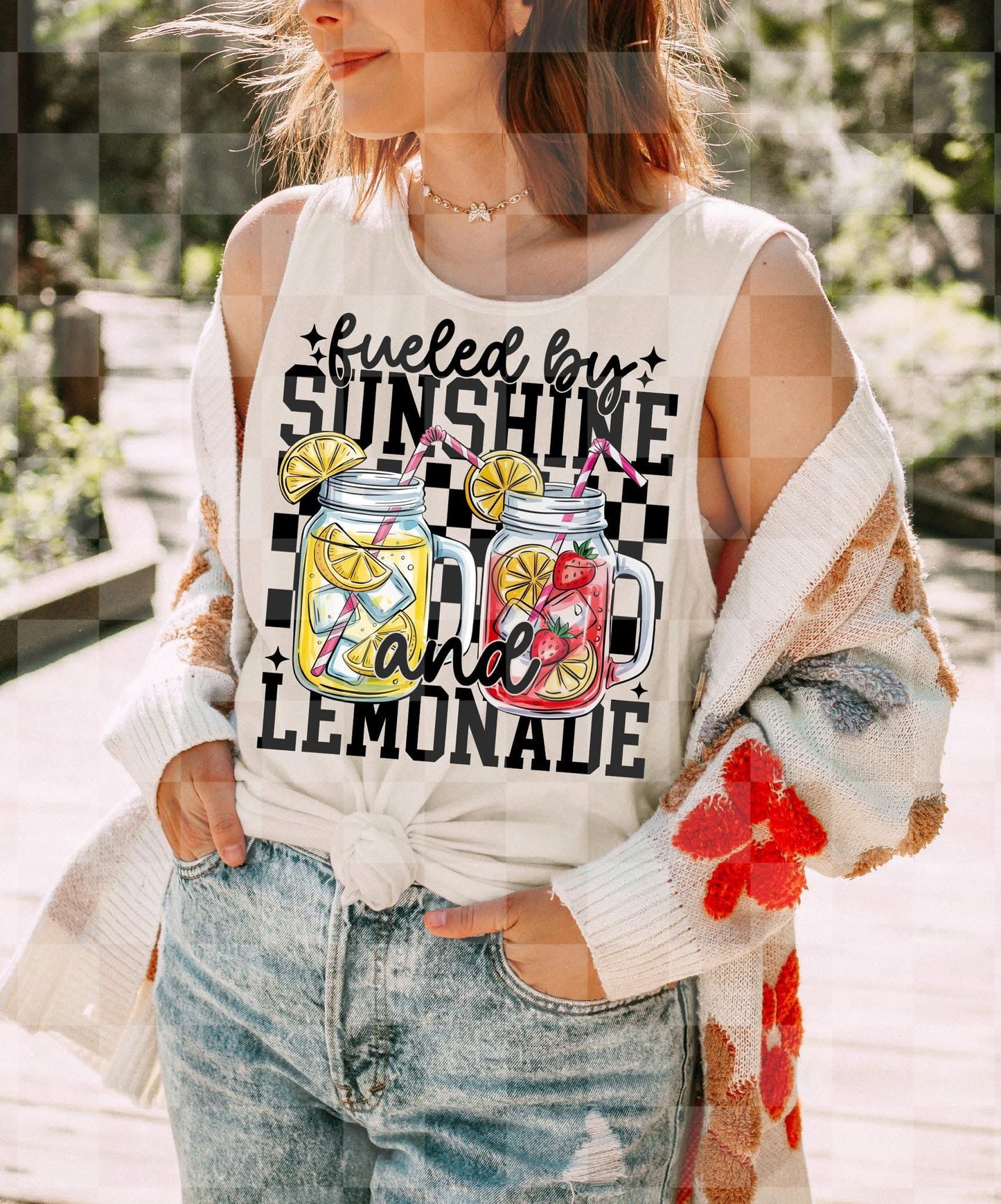 FUELED BY SUNSHINE- DTF TRANSFER