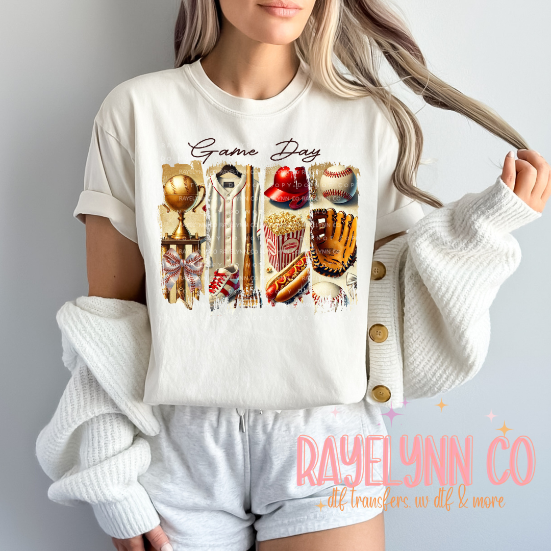 RUSTIC GAME DAY- DTF