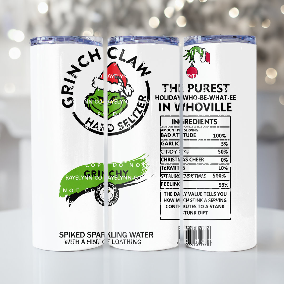 G DRINK- 20 OZ UV DTF WRAP