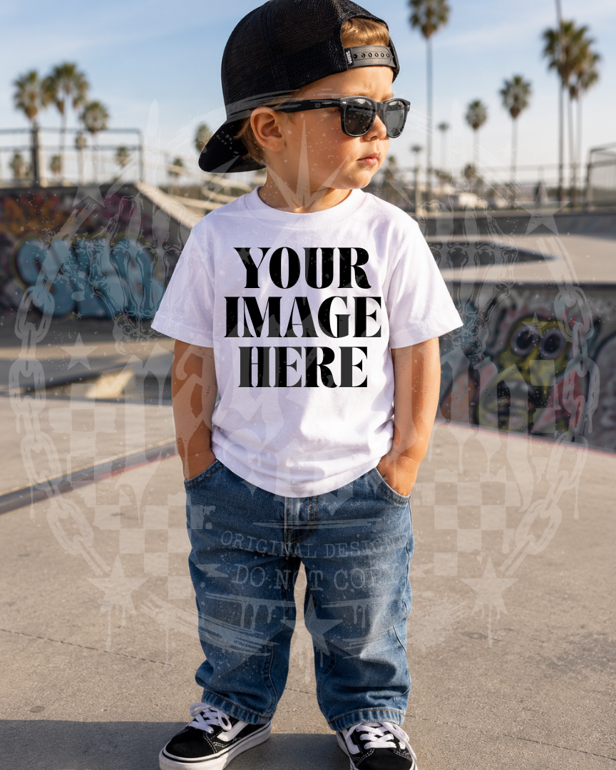 GILDAN WHITE BLANK MOCKUP- DIGITAL DOWNLOAD
