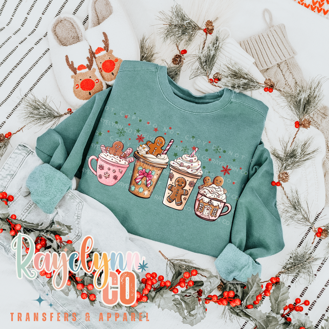 GINGERBREAD COFFEE- DTF TRANSFER