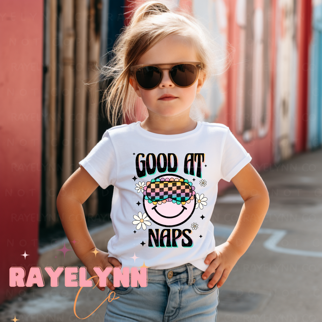 GOOD AT NAPS- DTF