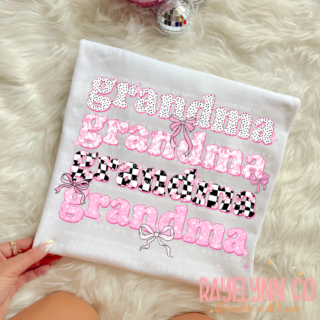 PINK GRANDMA- DTF