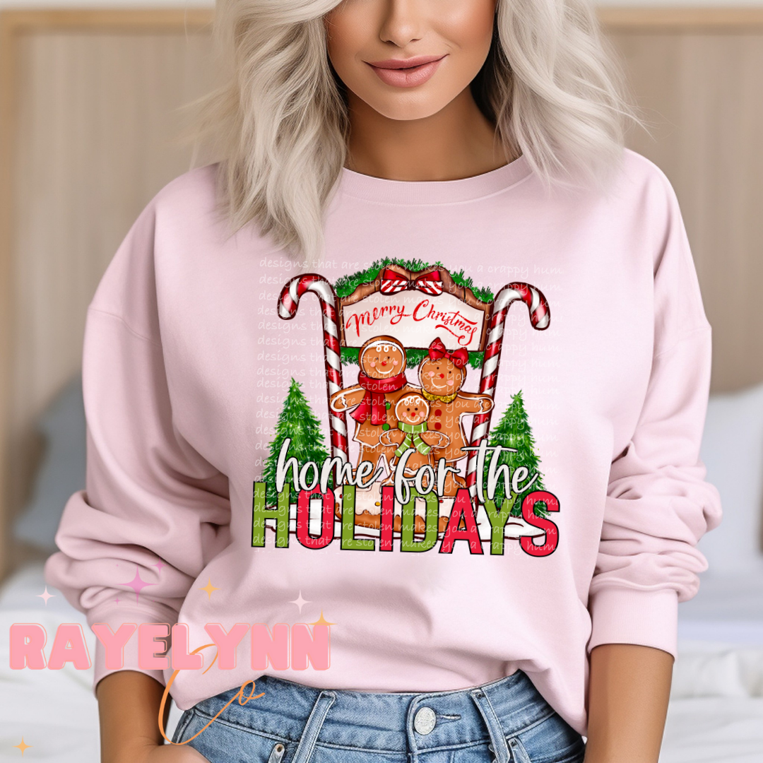 HOME FOR THE HOLIDAYS- DTF