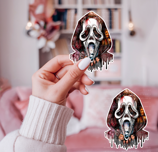 HORROR - DYE CUT STICKER