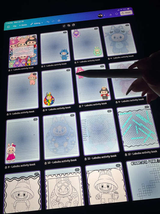 LABU & FRIENDS ACTIVITY BOOK