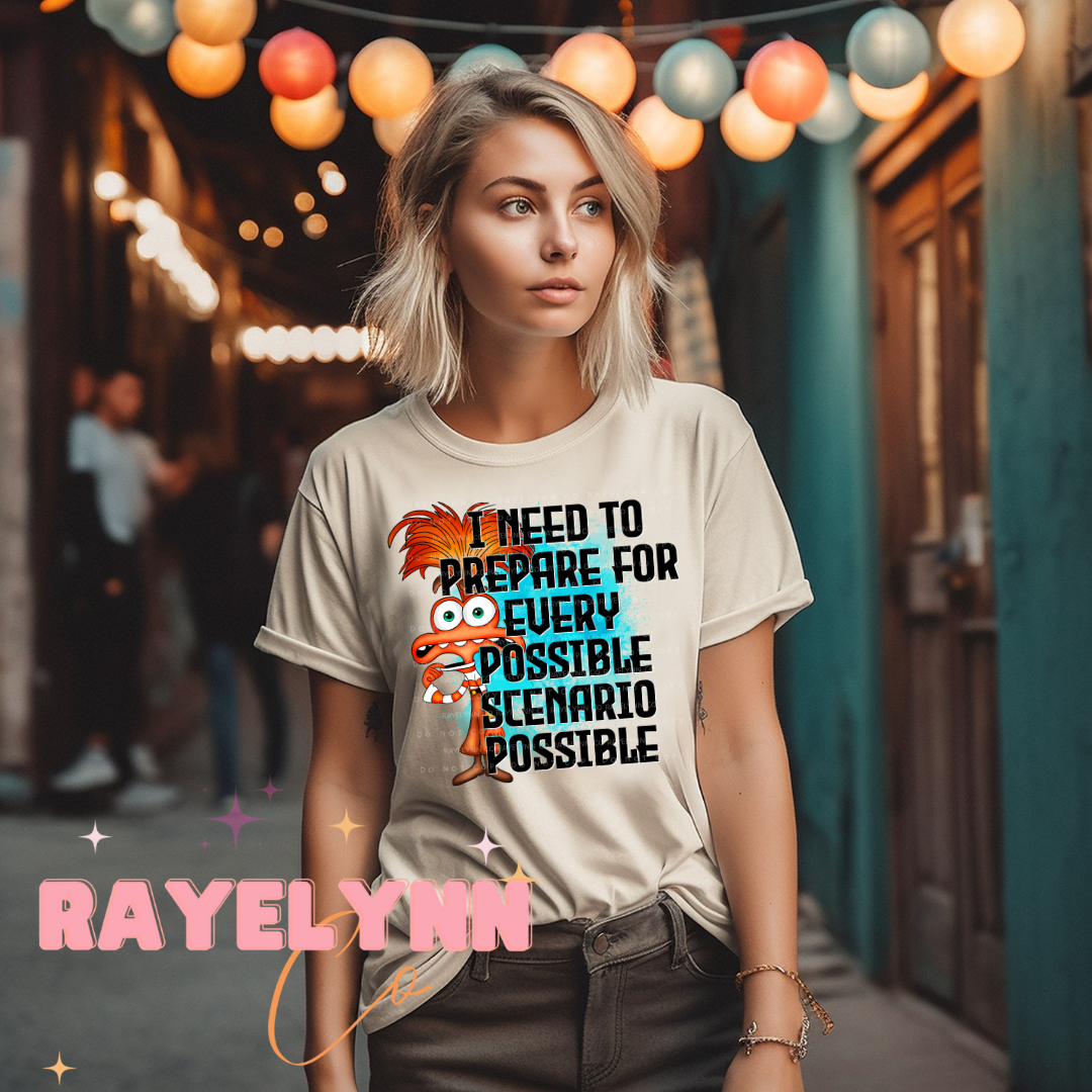 NEED TO BE PREPARED (ADULT)- DTF