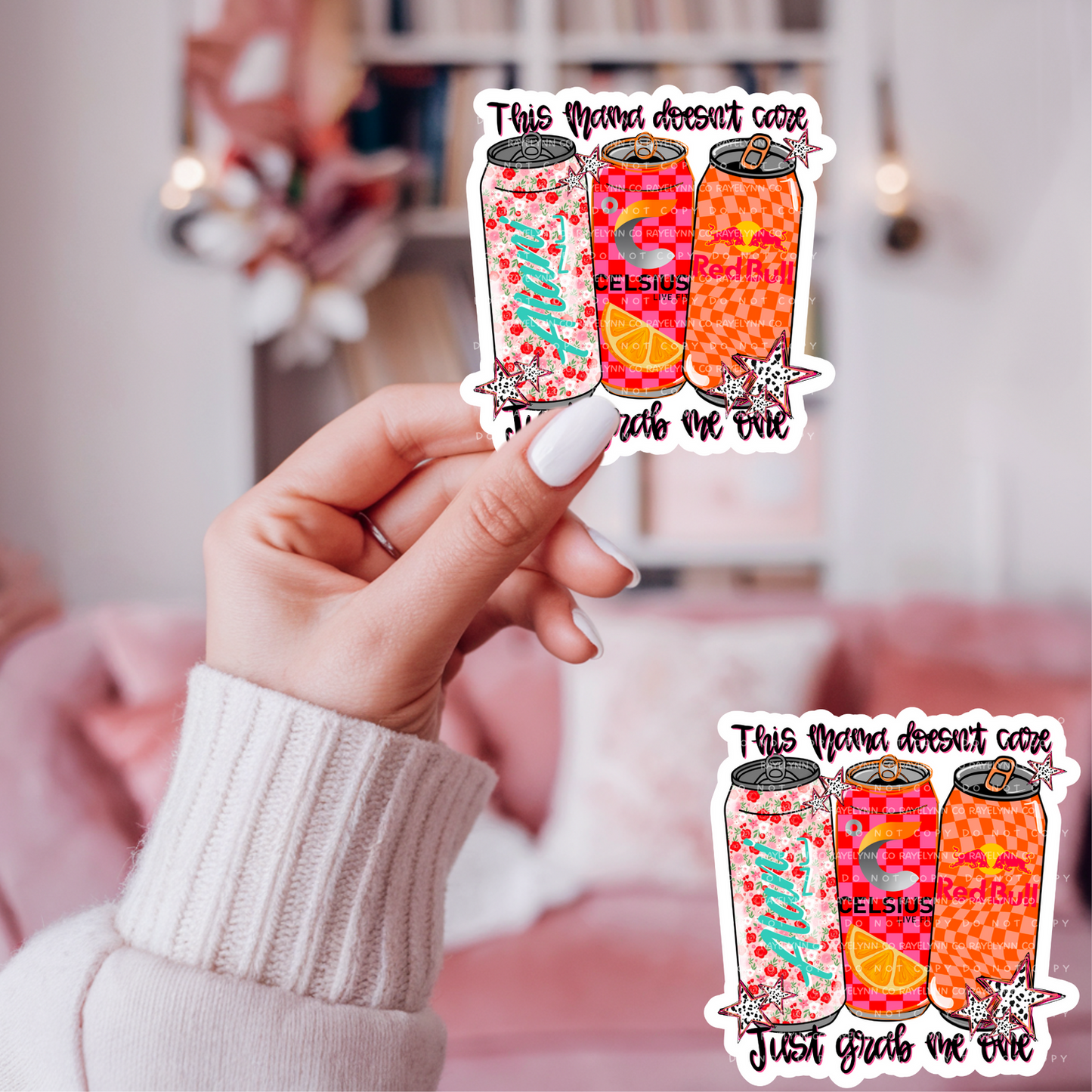 JUST GRAB ME ONE - DYE CUT STICKER