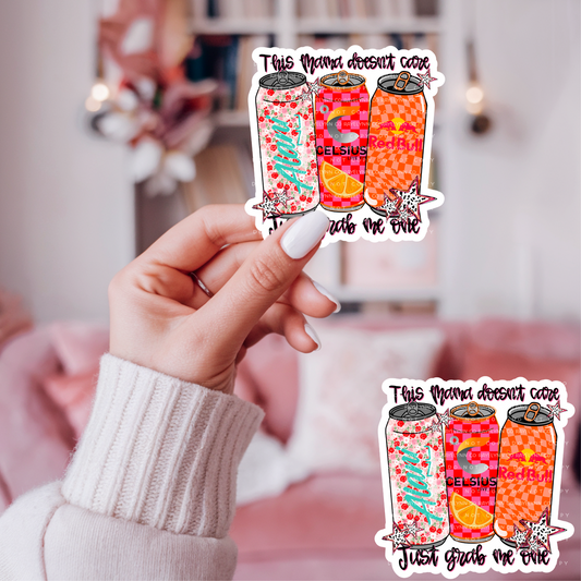 JUST GRAB ME ONE - DYE CUT STICKER