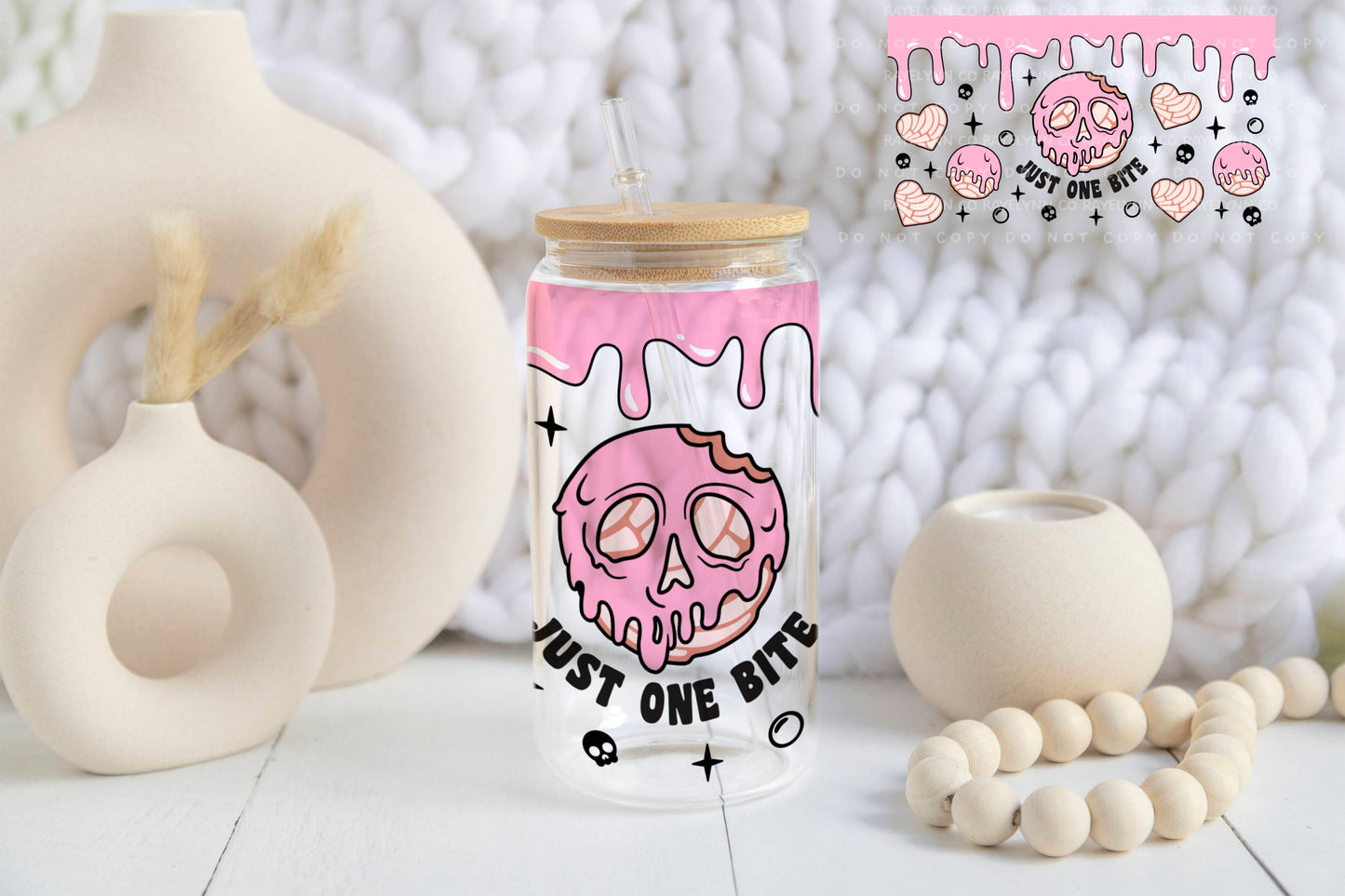 JUST ONE BITE- UV DTF WRAP