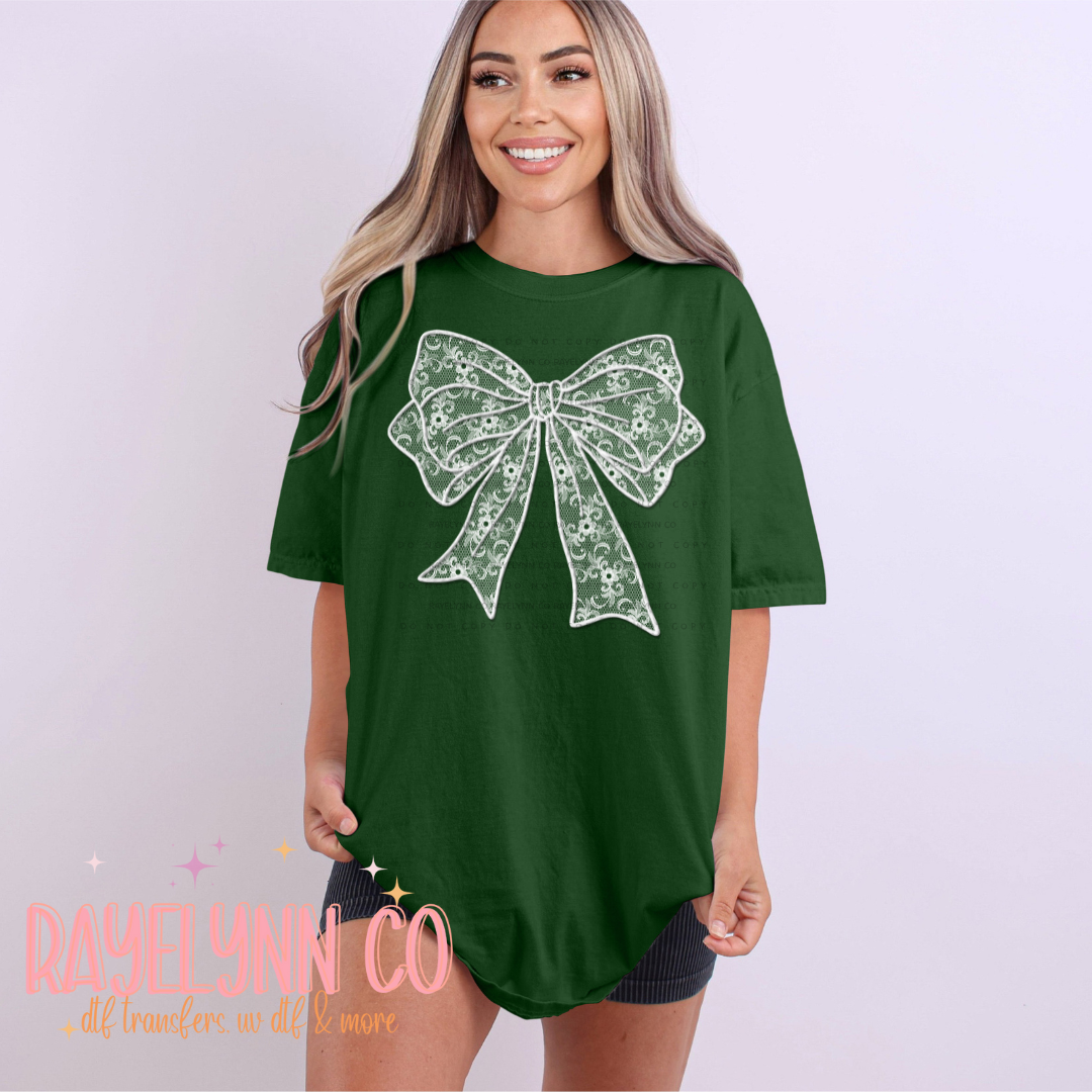 LACE BOW- DTF