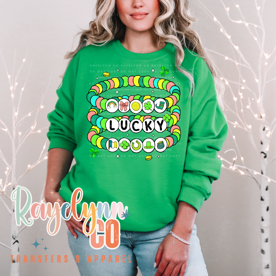 LUCKY 1- DTF TRANSFER =