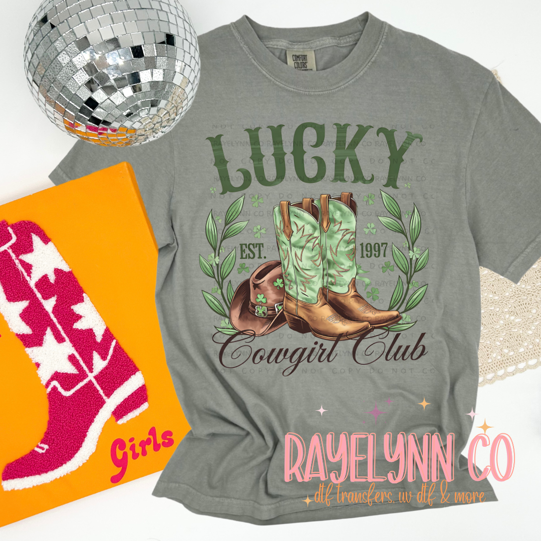 LUCKY COWGIRL- DTF