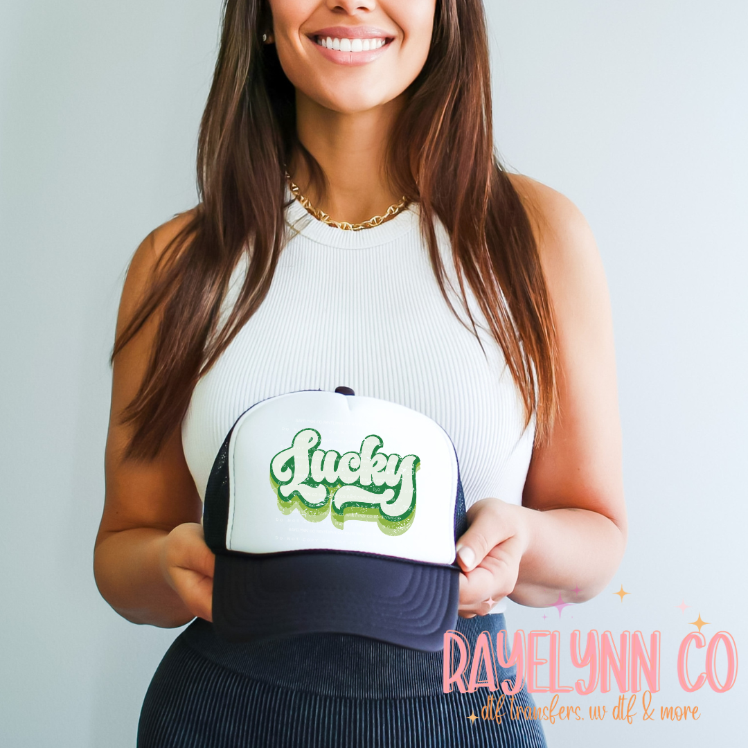 LUCKY WAVE DISTRESSED- DTF