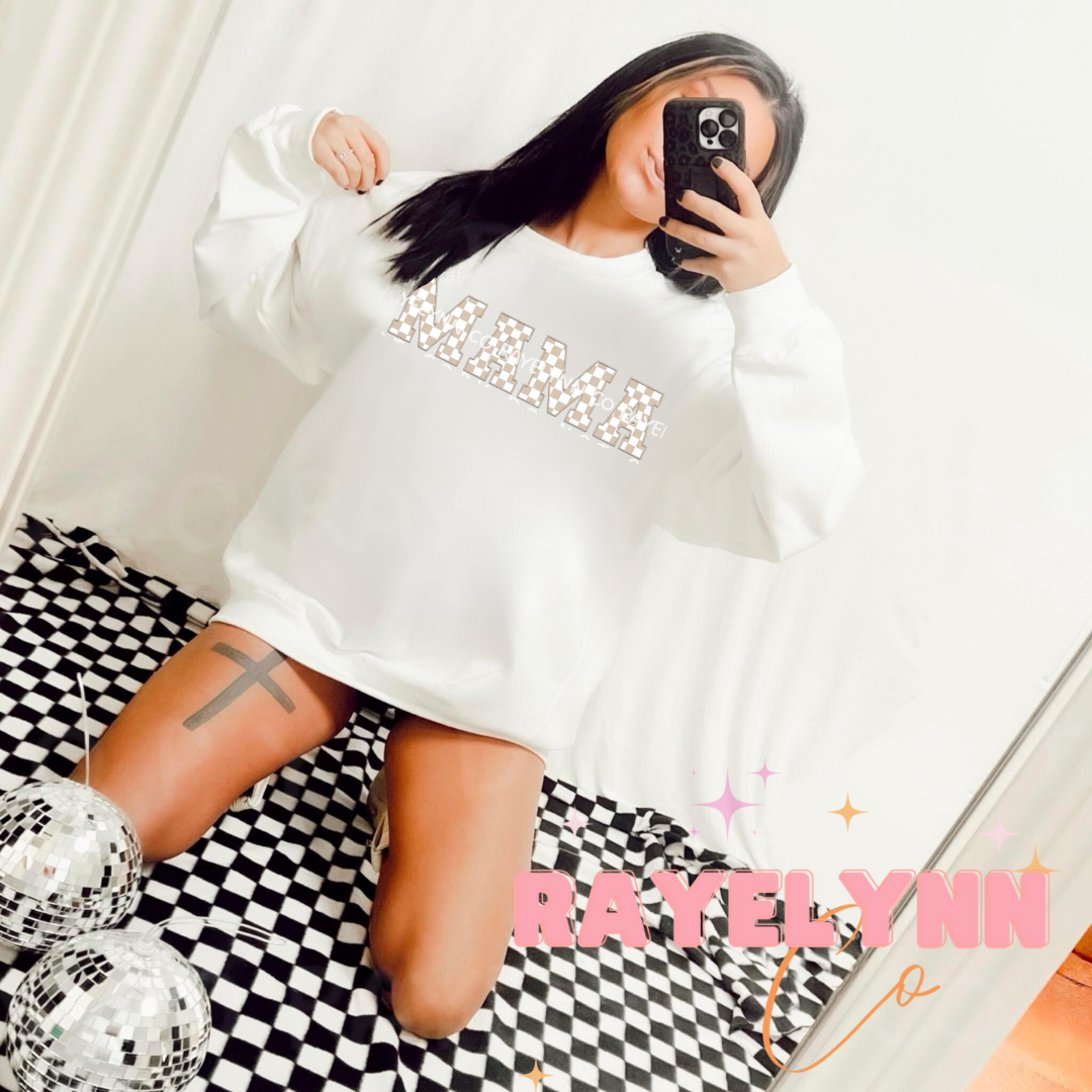 MAMA CHECKERED - DTF