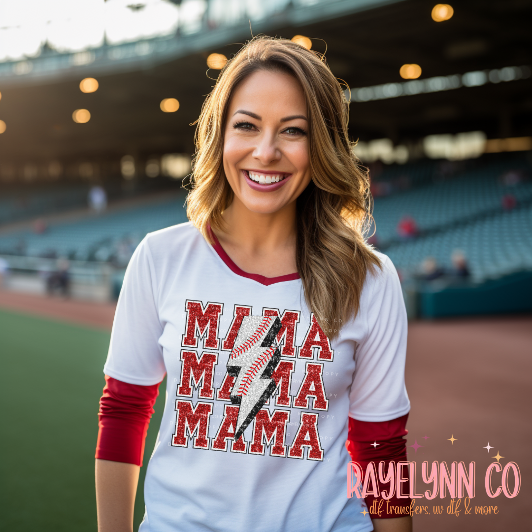 MAMA FAUX GLITTER- DTF