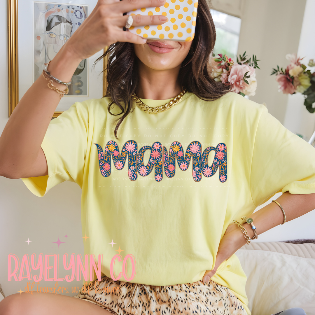 MAMA FLOWERS- DTF
