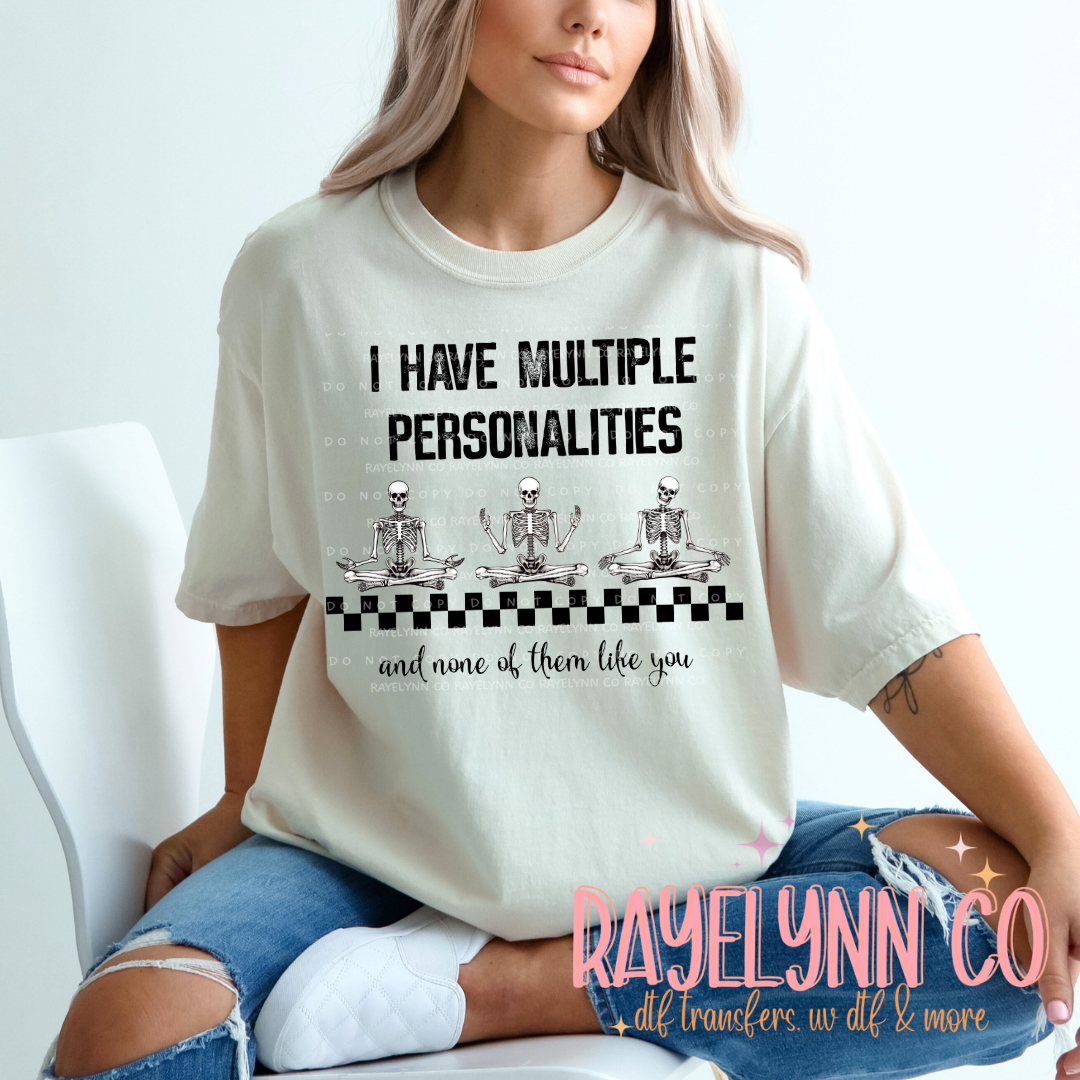 MULTIPLE PERSONALITIES- DTF